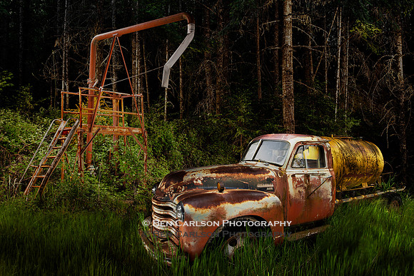 Tanker Truck & Water Tower