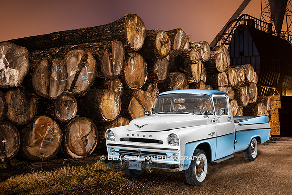 1957 Dodge Sweptside Mill Log Yard