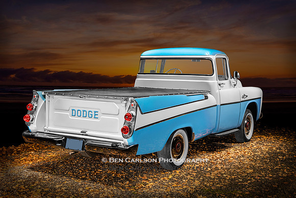 1957 Dodge Sweptside Rear